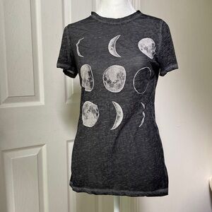 Women’s LOL Vintage, Moon Phase short sleeve shirt, XS